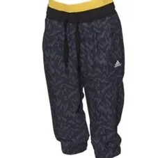 アディダス　レディース ワークアウト 3/4丈グラフィックウーブンカプリパンツ