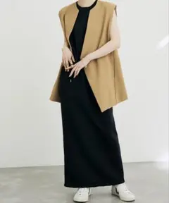 ADAM ET ROPE' ダンボールドロストワンピースのサムネイル