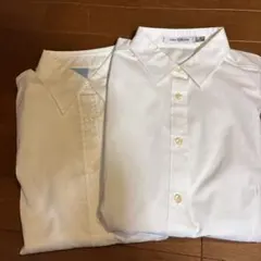 Shirt Collection とスーツカンパニー　長袖シャツ 2枚セットのサムネイル