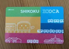JR四国限定ICOCA (SHIKOKU ICOCA) イコカ 交通系ICカードのサムネイル