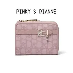 PINKY & DIANNE パドロック 二つ折り財布 ピンクのサムネイル