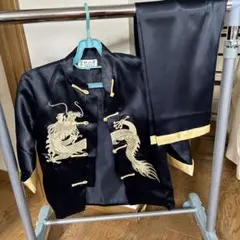 美品　チャイナ　カンフー　コスプレ　セット　キッズ　子供　男の子