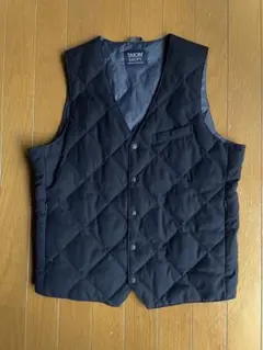 TAION SHIPS ネイビー キルティングベスト