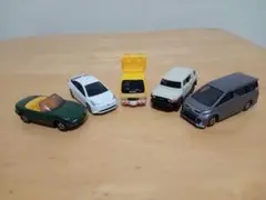 ジャンクトミカ5台セット トヨタ マツダのサムネイル