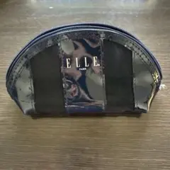 ELLE PARIS ポーチ ネイビー