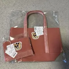 【新品未使用】フェイラー オールドテディ ガール ワッペントートバック ポーチ