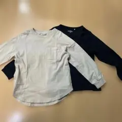 キッズ　ロンT 130 ２枚セット