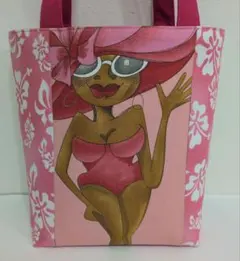 ロラライハリス　LazyBeach　ハンドメイド　トートバッグ