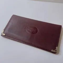 Cartier カルティエ 長財布 レザー フロントロゴのサムネイル