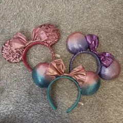 ディズニー耳カチューシャ4点セット - メルカリ