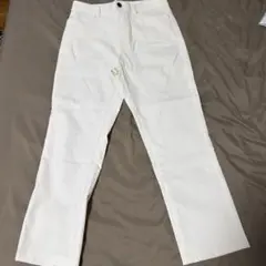 GWセール中！ホワイトデニム ストレートパンツ
