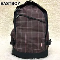 EASTBOY チェック柄リュック 中型 スクールバッグパック イーストボーイ