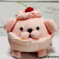 ホイプー マスコット ぬいぐるみ　ラウンドワン限定　ストロベリー