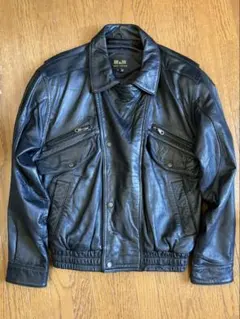 本革　ラムレザージャケット　ライダース