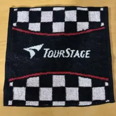 ブリヂストン　TourStage タオルハンカチ チェック柄のサムネイル