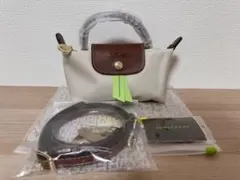 LONGCHAMP ショルダーバッグ プリアージュ ミニバッグ オフホワイトのサムネイル