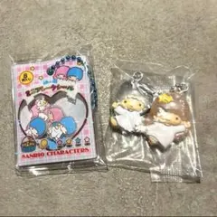 シャカシャカフレークシール風チャーム　キキララ