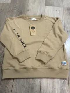 ☆新品未使用☆JUNK SOUL ベージュ トレーナー　130