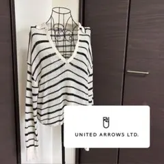 ユナイテッドアローズ　united arrows　ボーダーニット