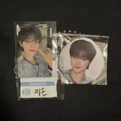 TREASURE 지훈 フォトカード＆缶バッジセット