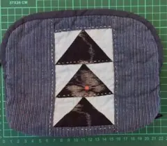 手作り ポーチ 和風 パッチワーク