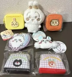 ちいかわ うさぎ ぬいぱれっと ミルクいろ mojojojo がま口 セット