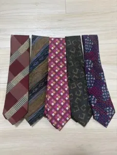 ネクタイ 5本セット 多様なデザイン