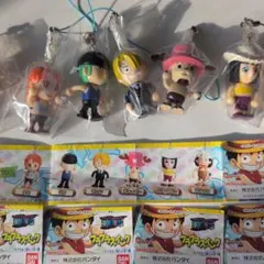 ワンピース ブラブラスイング 7体セット2004年発売ガシャポン未開封