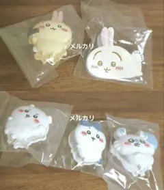 ちいかわ ハチワレ うさぎ モモンガ クリップ 5点セット