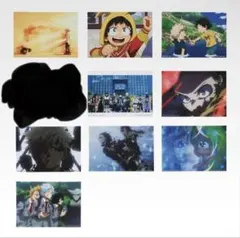 H賞 キャンバス風ボード 9点セット 一番くじ ヒロアカ 僕のヒーローアカデミア