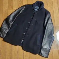 週末のみ値下げ　超美品　ブルーブルー　スタジャン 本革 2026年最新】BLUE BLUE スタジャンの人気アイテム - メルカリ