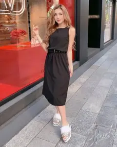 【新品タグつき・半額以下】Rady♡ベルトつき♡ワンピース