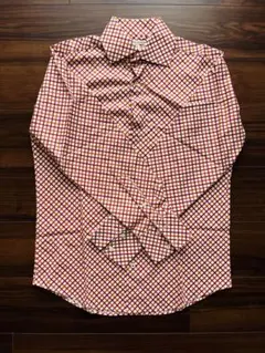 お値下げ！【美品】BANANA REPUBLIC チェック柄シャツ Sサイズ