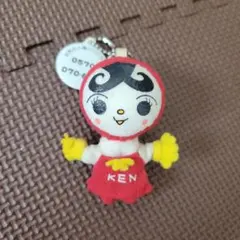 「あんぱん」やなせたかしデザイン♪　人KEN(じんけん)あゆみちゃん　マスコット