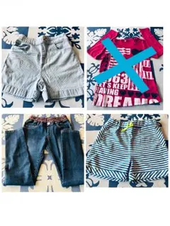 ◆美品◆女の子 デニムパンツ3点セット 150