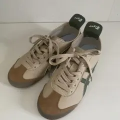 Onitsuka Tiger MEXICO 66 ベージュグリーン DL408