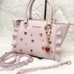 美品✨サマンサベガ フラッター ミニ ビジュー 2way ショルダーバッグのサムネイル