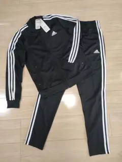 adidas ジャージ上下セット エッセンシャルズ トラックスーツ レディース