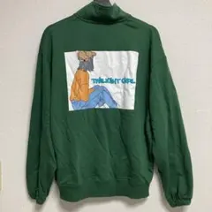 TWILIGHT GIRL バックプリント スウェット トレーナー