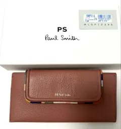 極美品】PS Paul Smith 長財布 ピンク 箱付き - メルカリ