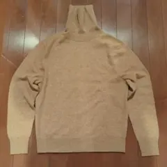 UNIQLO カシミヤセーター キャメル S