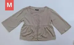 mirche　M　羽織　ボレロ　カーディガン　７分袖　レディース