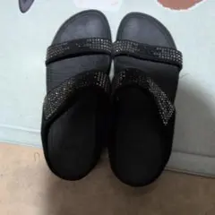 FitFlop サンダル ブラック ストーン付きのサムネイル