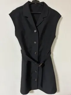 P*い様 レディース　ブラック Mサイズ ベスト・ジレ