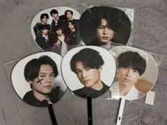 SixTONES 松村北斗 うちわ5枚セット