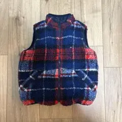 トミーヒルフィガー キッズ ボア リバーシブル ベスト 92cm