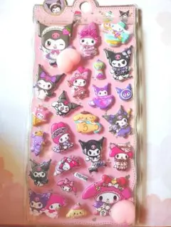 クロミetcシール お尻プニプニステッカー クロミ マイメロポムポムプリン