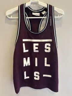 Reebok LES MILLS タンクトップ パープル Lのサムネイル