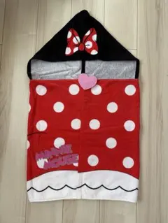 ディズニー　ミニー ポンチョタオル