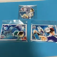 名探偵コナン　缶バッジ　3種